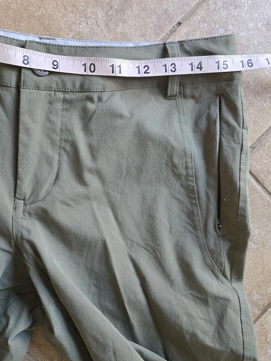 Rei Womens Nylon Convertible Capri Pants Size 6 Olive - Picture 14 of 16